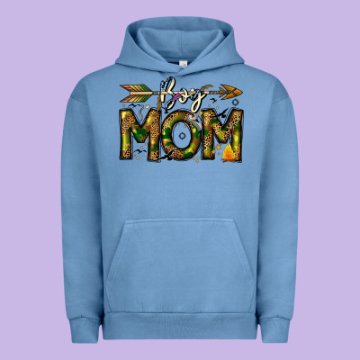 Boy Mom Urban Hoodie Designed By Cowhidedigitalart