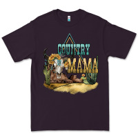 Plum country mama Premium Tee - NancyCooperArtShop