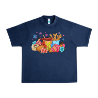 Navy mexican deserts christmas Urban Heavy Tee - MaliasSmallBusiness