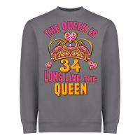 Storm the queen is 34 long live the queen Heavyweight Sweatshirt - Jasminsmagicworld
