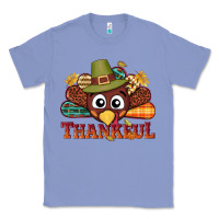Colony Blue western thankful thanksgiving turkey Classic Tee - NancyCooperArtShop
