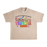 French Oak teacher wildflowers kopyası Urban Heavy Tee - JahusDesignShop