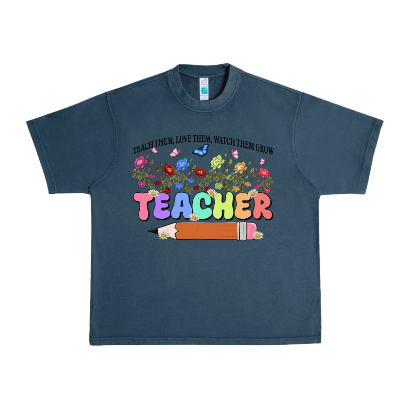 Teacher Wildflowers Kopyası Urban Heavy Tee by JahusDesignShop | Teevron