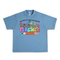 Pebble Blue teacher wildflowers kopyası Urban Heavy Tee - JahusDesignShop