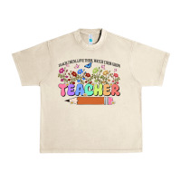 Sandshell teacher wildflowers kopyası Urban Heavy Tee - JahusDesignShop