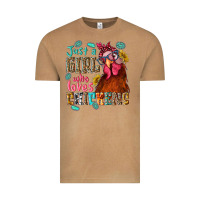 Vintage Camel just a girl who loves chickens Vintage Tee - NancyCooperArtShop