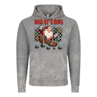 Cloud Rock merry vibes ho ho ho Vintage Hoodie - MaliasSmallBusiness