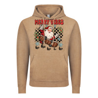Vintage Coffee merry vibes ho ho ho Vintage Hoodie - MaliasSmallBusiness