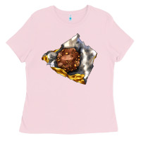 Bubblegum Pink chocolate package Ladies Tee - AdoDesignShop