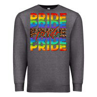 Charcoal Heather pride pride pride Premium Sweatshirt - OliviaCreatesArt