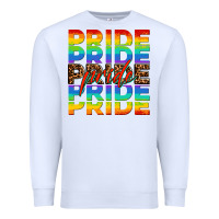 White pride pride pride Premium Sweatshirt - OliviaCreatesArt
