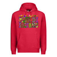 Cardinal Mardi Saurus Premium Hoodie - HowdyJamesFarm