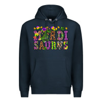 Navy Mardi Saurus Premium Hoodie - HowdyJamesFarm