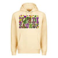 Pina Colada Mardi Saurus Premium Hoodie - HowdyJamesFarm