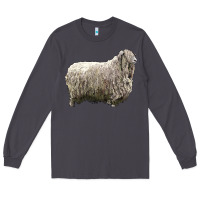 Smoke lincoln sheep Long Sleeve Tee - LillyAllenDesigns