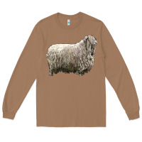 Toasted Coconut lincoln sheep Long Sleeve Tee - LillyAllenDesigns