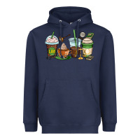Navy lawyer coffee cups Heavyweight Hoodie - OliviaCreatesArt