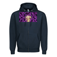 Navy elf with big ears and socks Zipper Hoodie - TumblerDesignByShophia