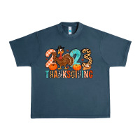 Midnight Navy 2023 thanksgiving Urban Heavy Tee - MaliasSmallBusiness