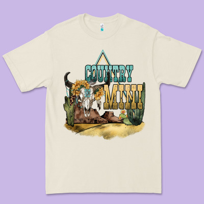 Country Mini Premium Tee Designed By Nancycooperartshop