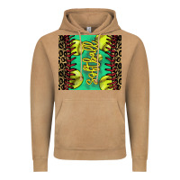 Softball Leopard Vintage Hoodie | Teevron