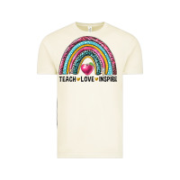 Vintage Arctic rainbow teach love inspire Vintage Tee - NancyCooperArtShop