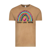 Vintage Camel rainbow teach love inspire Vintage Tee - NancyCooperArtShop