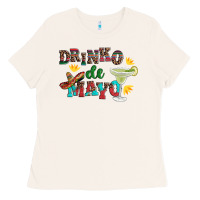 Bone drinko de mayo with margarita and  sombrero Ladies Tee - Artiststas