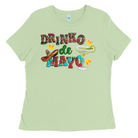 Matcha drinko de mayo with margarita and  sombrero Ladies Tee - Artiststas