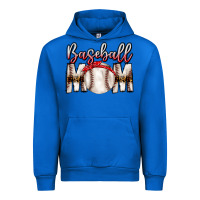 Cobalt Baseball Mom Urban Hoodie - CowhideDigitalArt