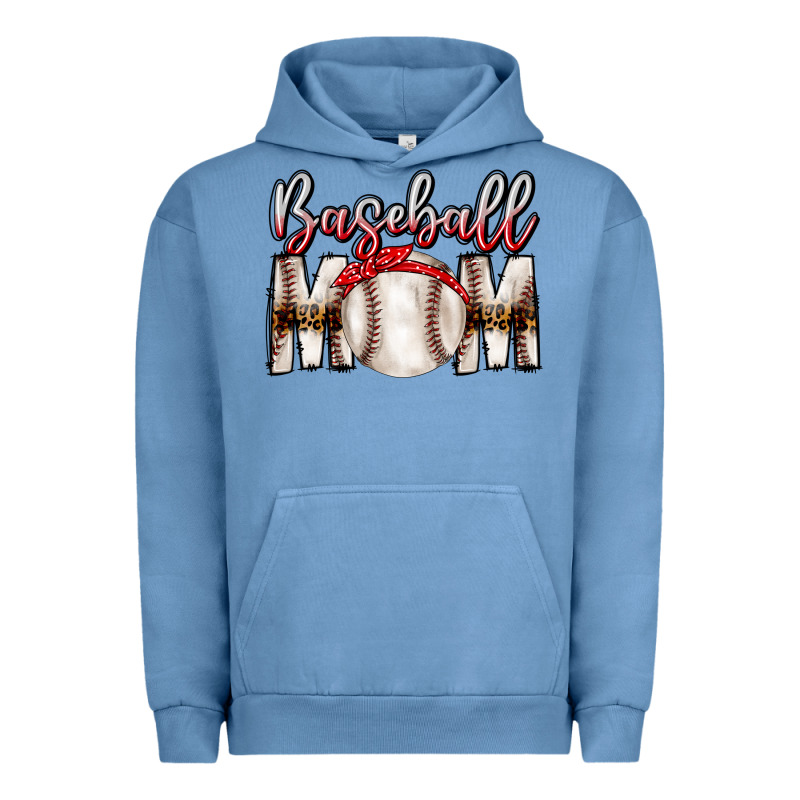 Baseball Mom Urban Hoodie by CowhideDigitalArt | Teevron