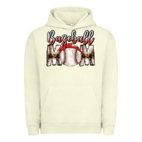 Pigment Pistachio Baseball Mom Urban Hoodie - CowhideDigitalArt