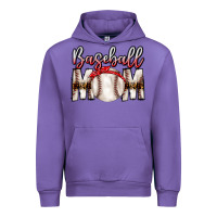 Tulip Baseball Mom Urban Hoodie - CowhideDigitalArt