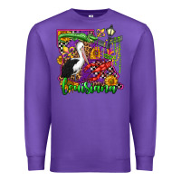 Purple louisiana Premium Sweatshirt - OliviaCreatesArt