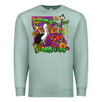 Seafoam louisiana Premium Sweatshirt - OliviaCreatesArt