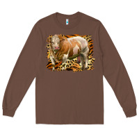 Chestnut western simmental bull Long Sleeve Tee - LillyAllenDesigns