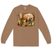Toasted Coconut western simmental bull Long Sleeve Tee - LillyAllenDesigns
