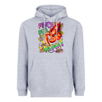 Heather Grey pinch peel eat repeat mardi gras olivia Heavyweight Hoodie - OliviaCreatesArt