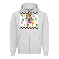 Dove Grey f bomb kinda mom Zipper Hoodie - TumblerDesignByShophia
