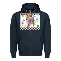 Navy f bomb kinda mom Zipper Hoodie - TumblerDesignByShophia