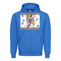 True Royal f bomb kinda mom Zipper Hoodie - TumblerDesignByShophia