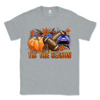 Heather Grey tis the season football Classic Tee - NancyCooperArtShop