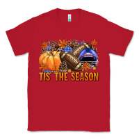 Red tis the season football Classic Tee - NancyCooperArtShop