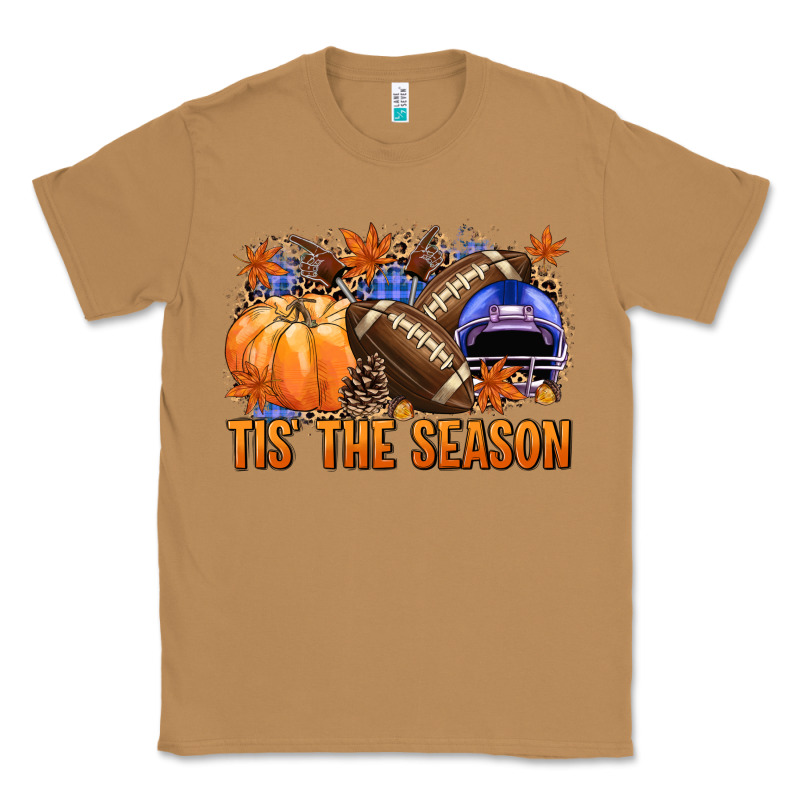 Tis The Season Football Classic Tee by NancyCooperArtShop | Teevron