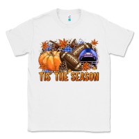 White tis the season football Classic Tee - NancyCooperArtShop