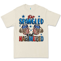 Bone star spangled and hammered skeleton hand Premium Tee - Jasminsmagicworld
