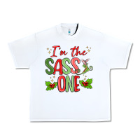 White im the sassy one Urban Heavy Tee - MaliasSmallBusiness