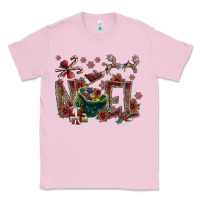 Bubblegum Pink noel Classic Tee - CowhideDigitalArt