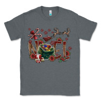 Charcoal Heather noel Classic Tee - CowhideDigitalArt