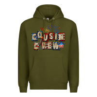 Army Green Cousin crew 4th of july Premium Hoodie - CowGirlArtShop